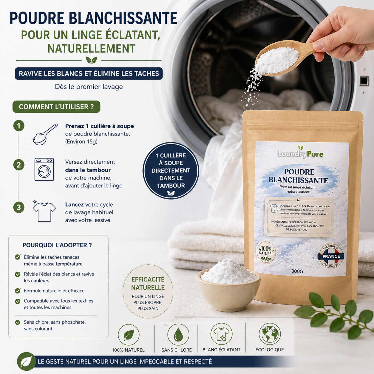 Poudre blanchissante